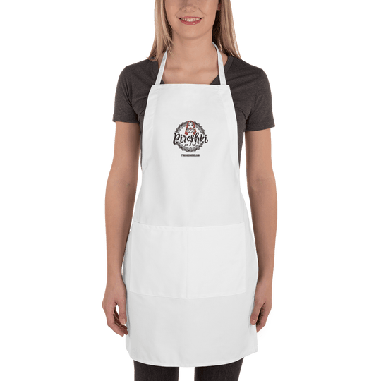 Embroidered Apron - Piroshki on 3rd logo - Piroshkion3rd