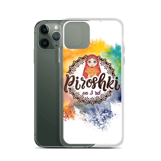 iPhone Case - Piroshki on 3rd logo - Piroshkion3rd
