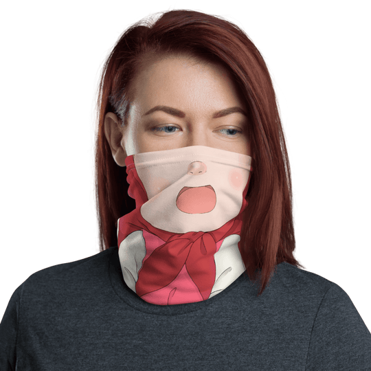 Neck Gaiter - Piroshki Anime Girl - Piroshkion3rd